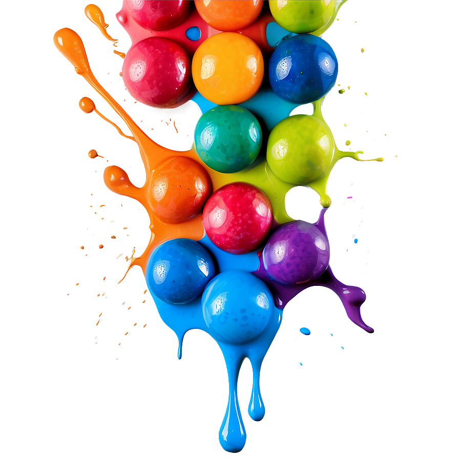 Skittles Rainbow Splash Png Emt