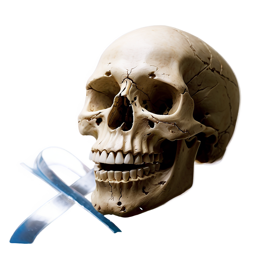 Skull And Bones Graphic Png Bwm33