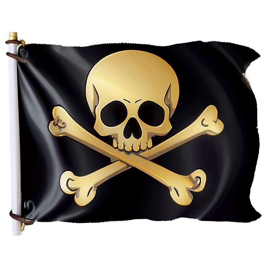 Skull And Bones Pirate Flag Png 06122024