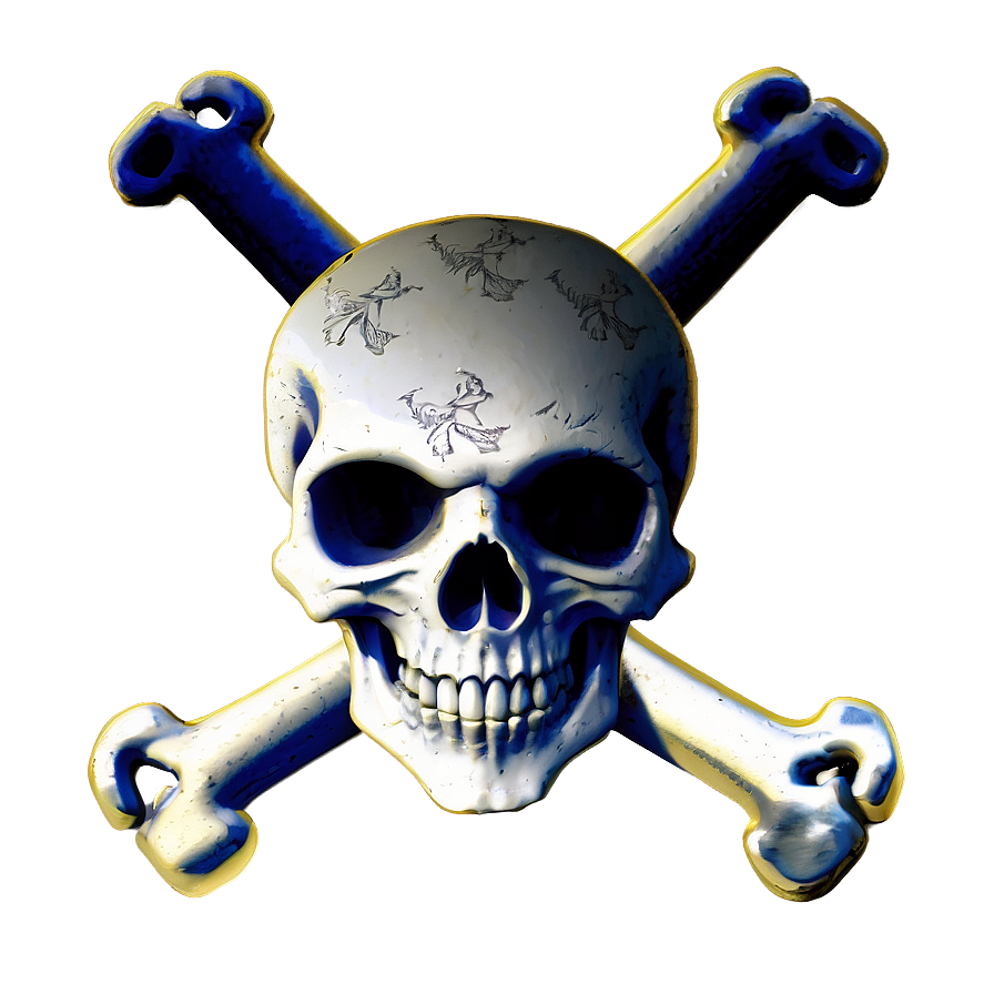 Skull And Bones Pirate Flag Png 29