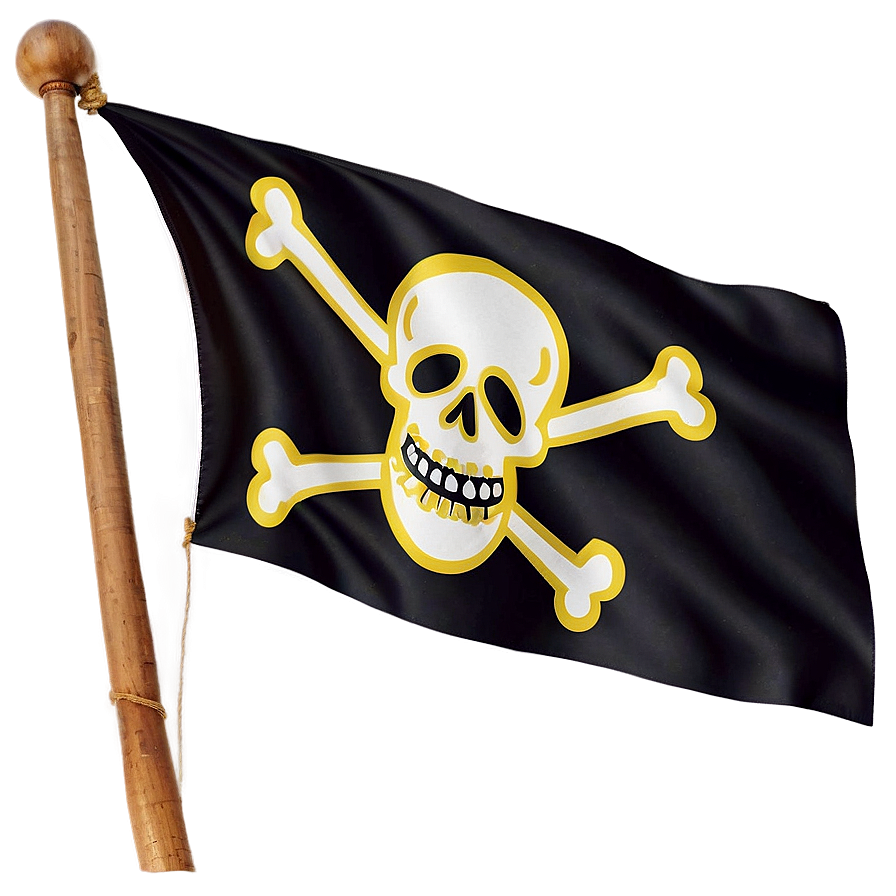 Skull And Bones Pirate Flag Png 76