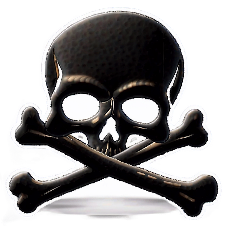 Skull And Bones Warning Sign Png 22