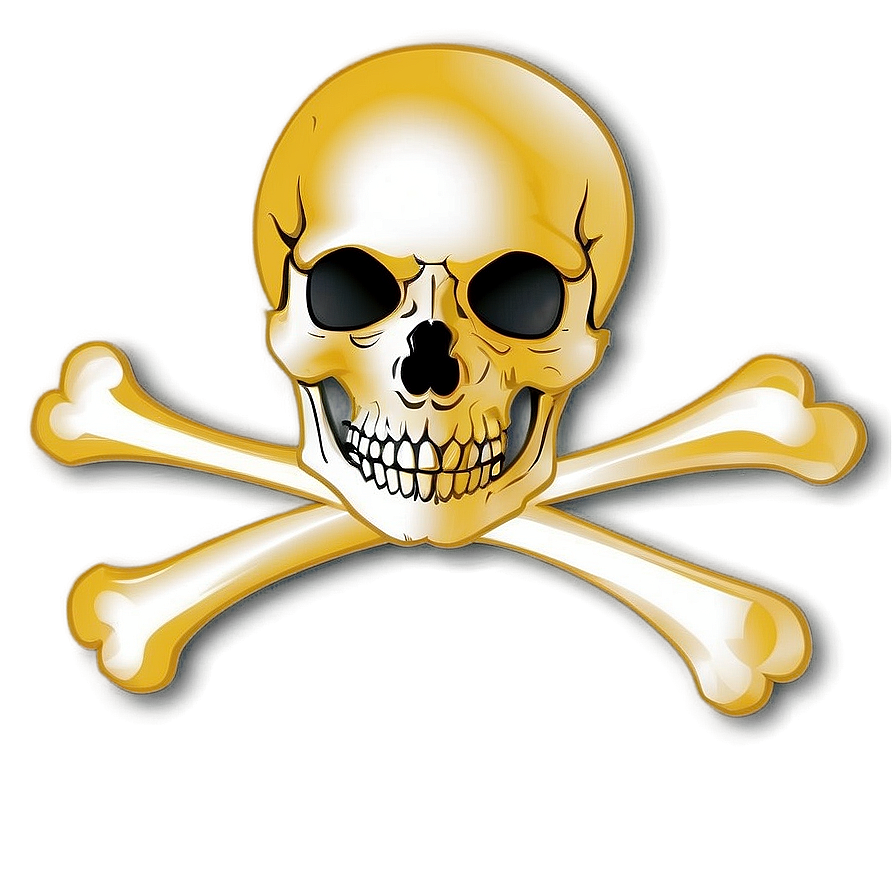 Skull And Crossbones Silhouette Png 06122024