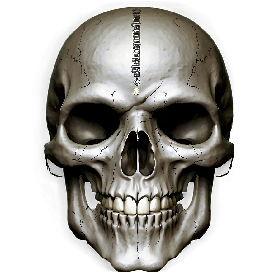 Skull Face Illustration Png 44