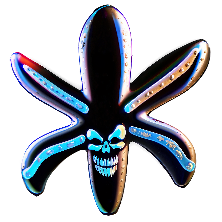 Skull Octopus Hybrid Artwork