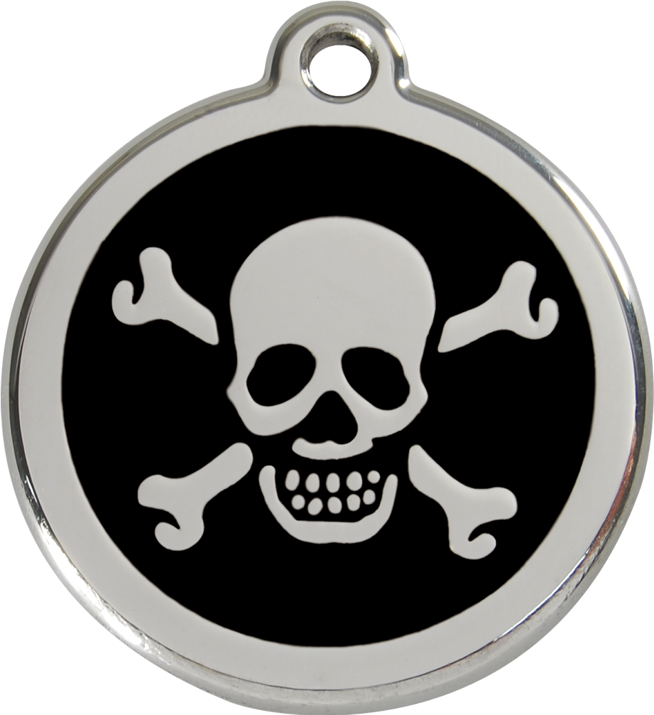 Skulland Crossbones Dog Tag