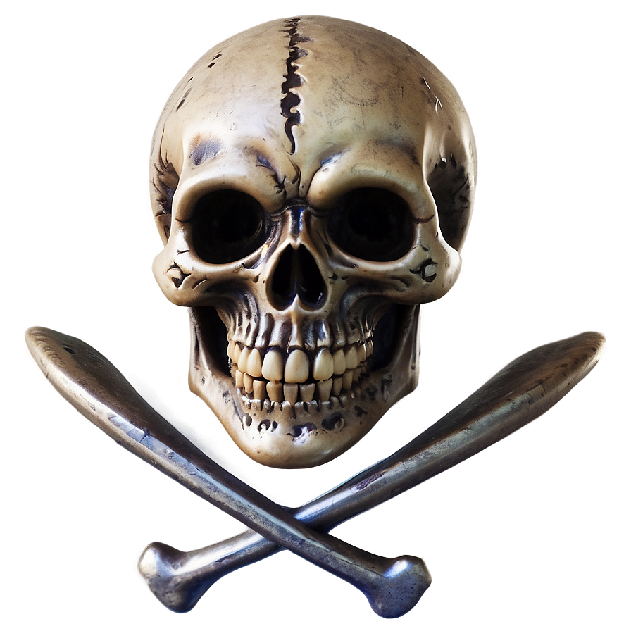 Skulland Crossbones Pirate Symbol