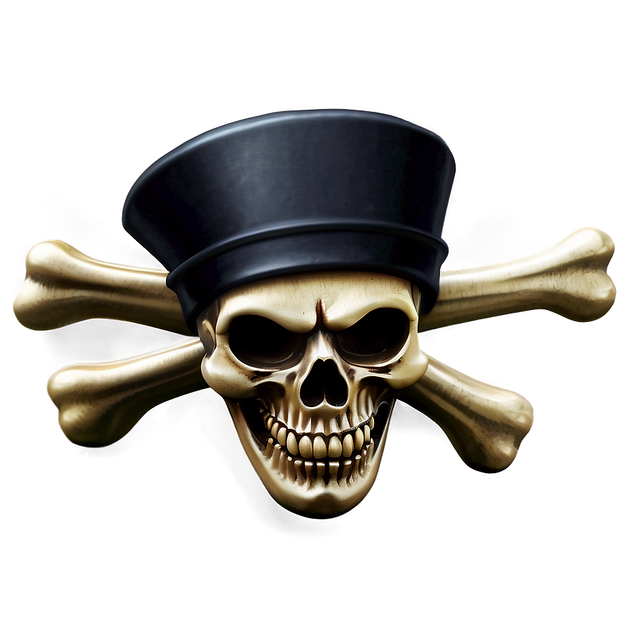 Skulland Crossboneswith Top Hat