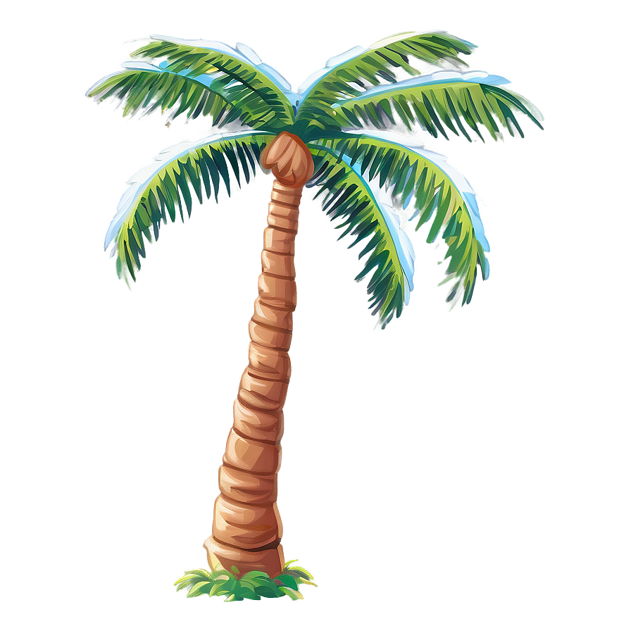 Sky-high Palm Tree Png Srd51