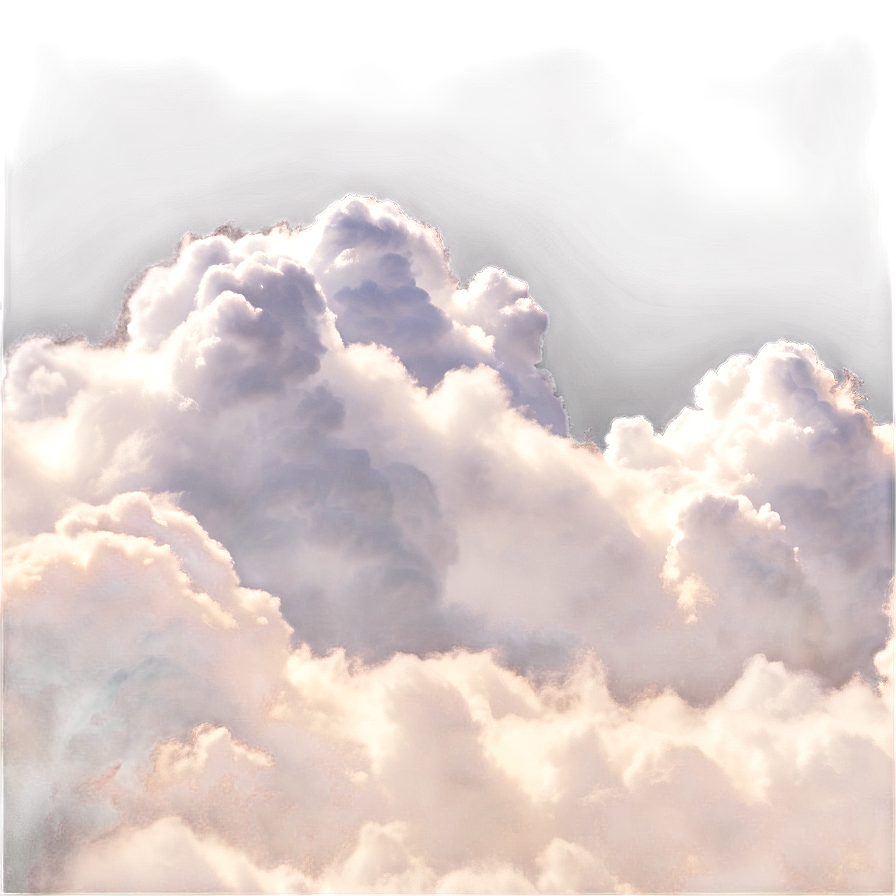 Sky With Cotton Clouds Png 05032024