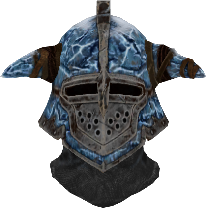 Skyrim Blue Iron Helmet