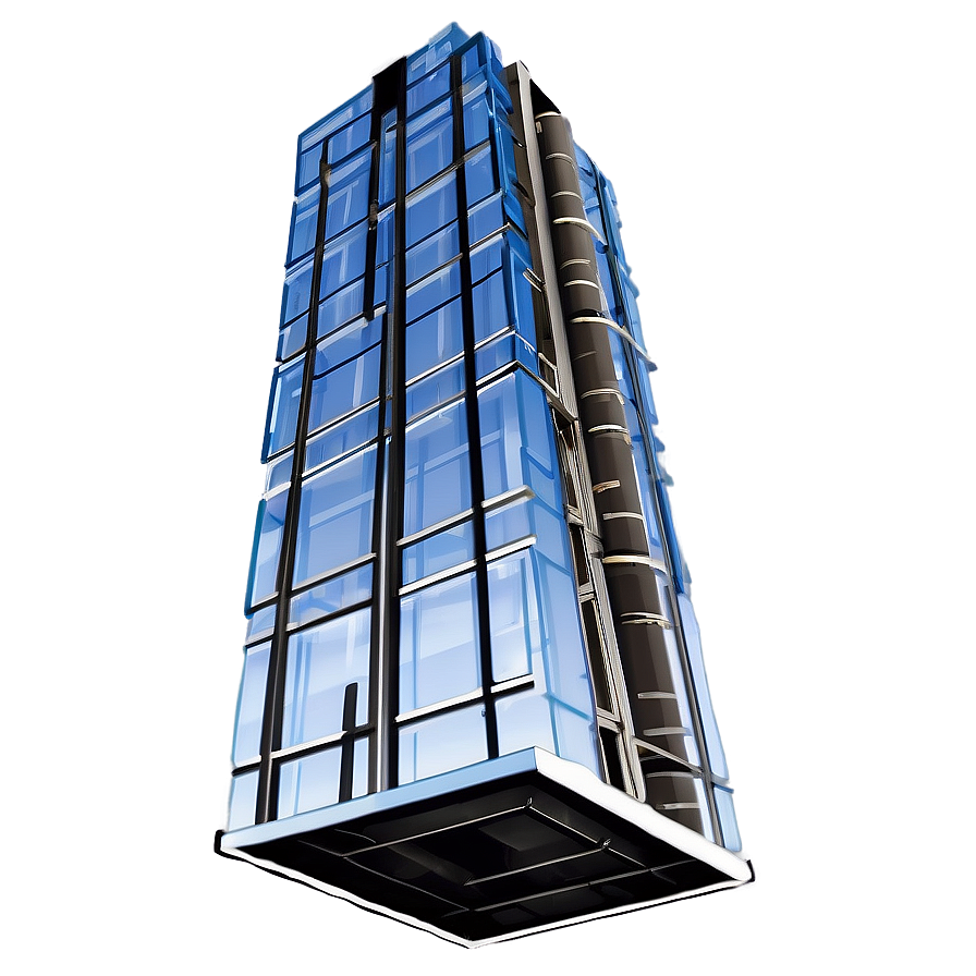 Skyscraper Elevator Shaft Png 05212024