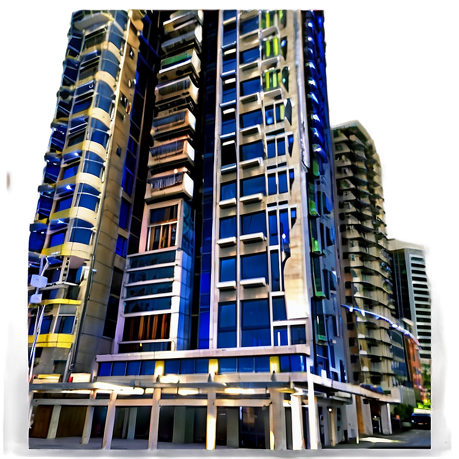 Skyscraper Street View Png Ewb