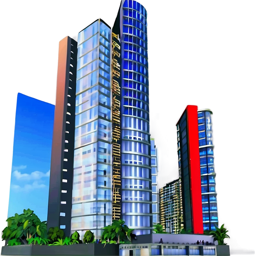 Skyscraper Under Construction Png 30