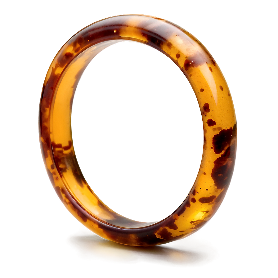 Sleek Amber Bangle Png Bkf79