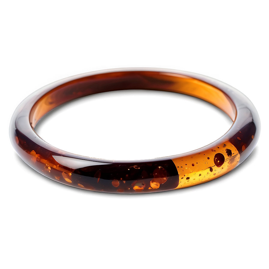 Sleek Amber Bangle Png Opf79