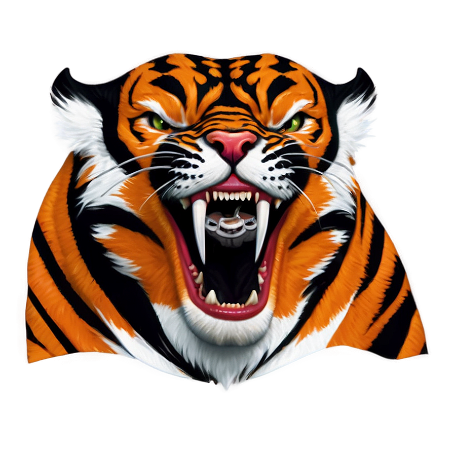 Sleek Bengals Logo Png Saw