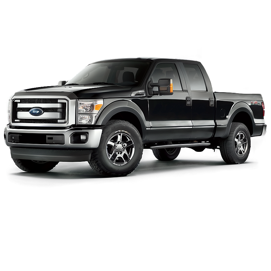 Sleek Black Ford Truck Png 06252024