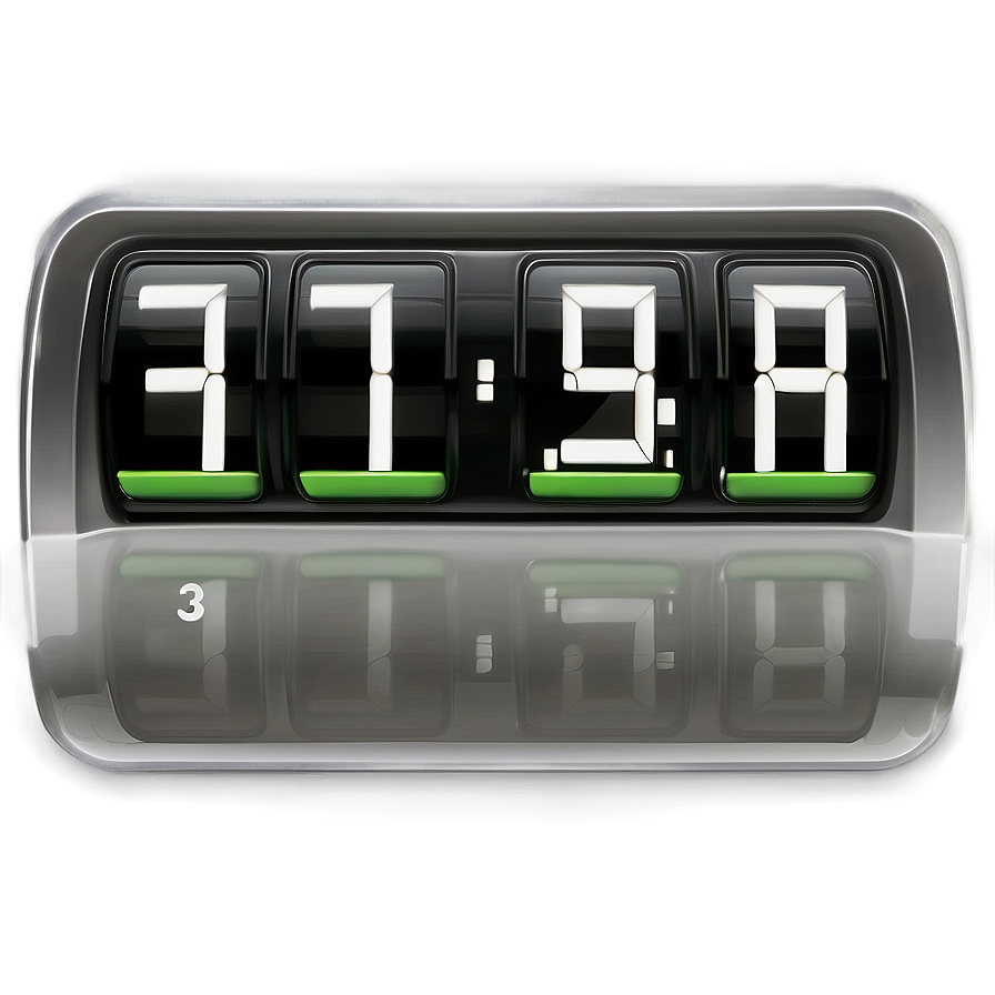 Sleek Countdown Timer Png 06282024