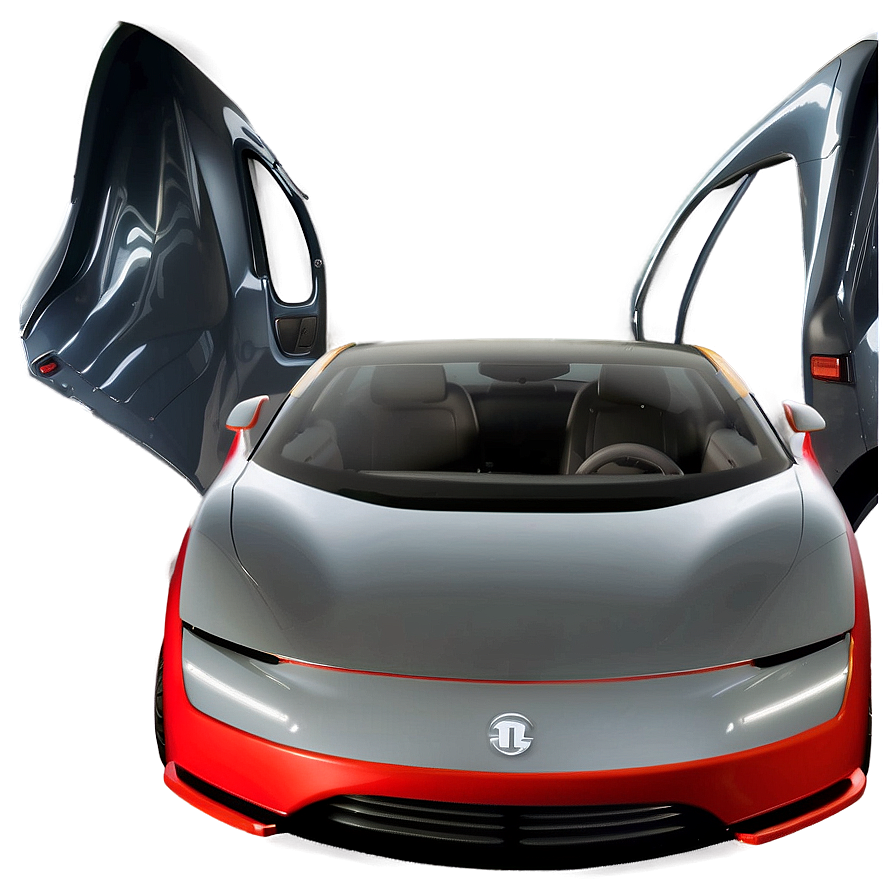 Sleek Electric Car Model Png Utx