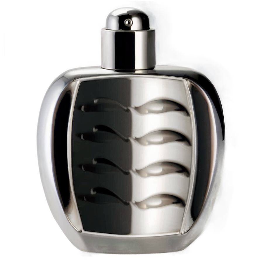 Sleek Metal Perfume Container Png Dgc83