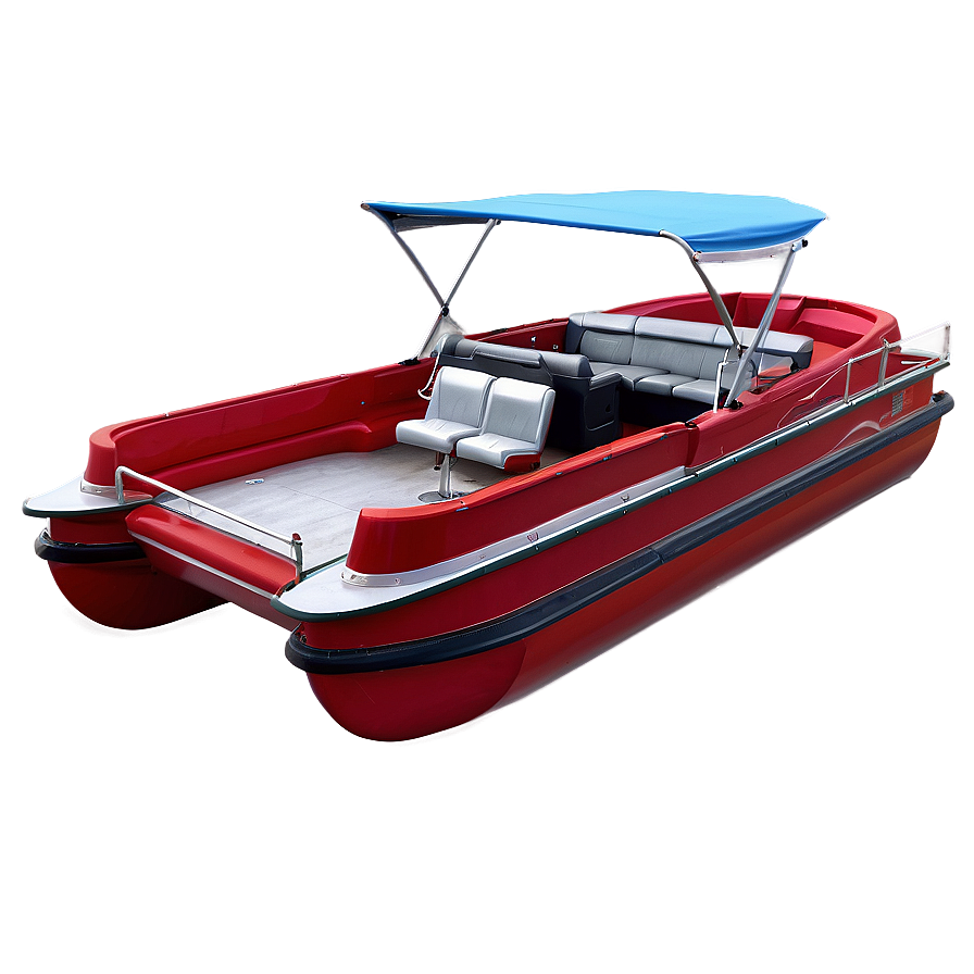 Sleek Modern Pontoon Boat Design Png 72