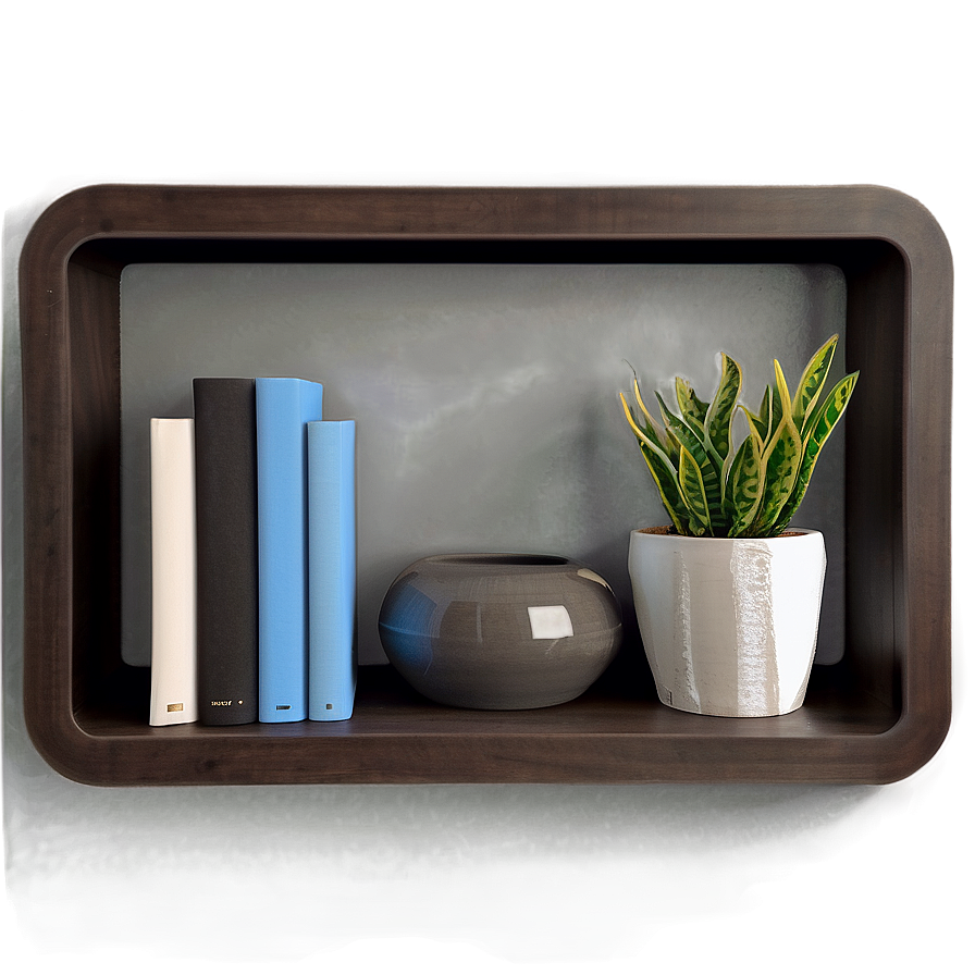 Sleek Modern Wall Shelf Png 10