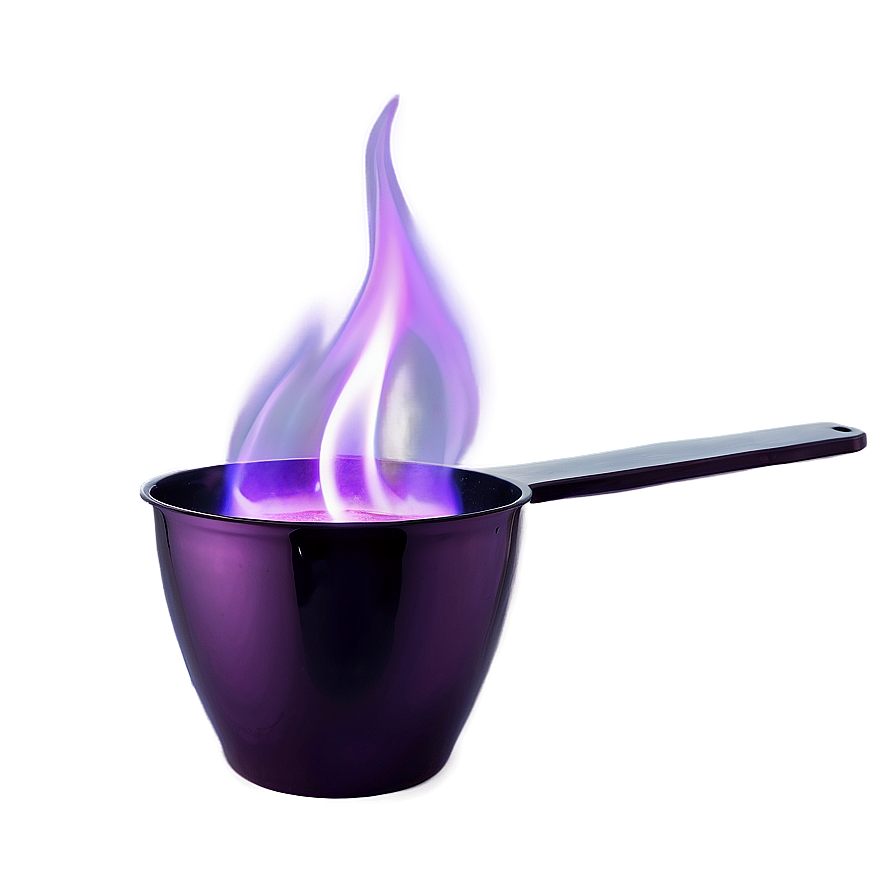 Sleek Purple Flame Png Qqn99