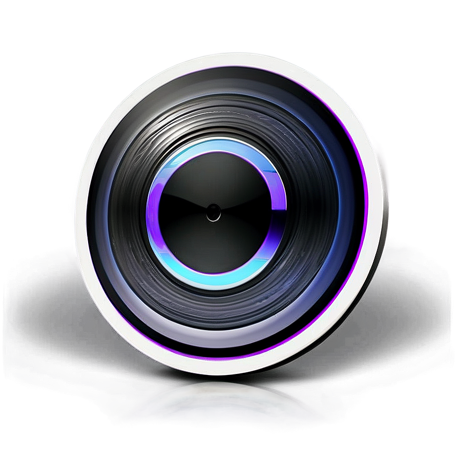 Sleek Record Button Png 81