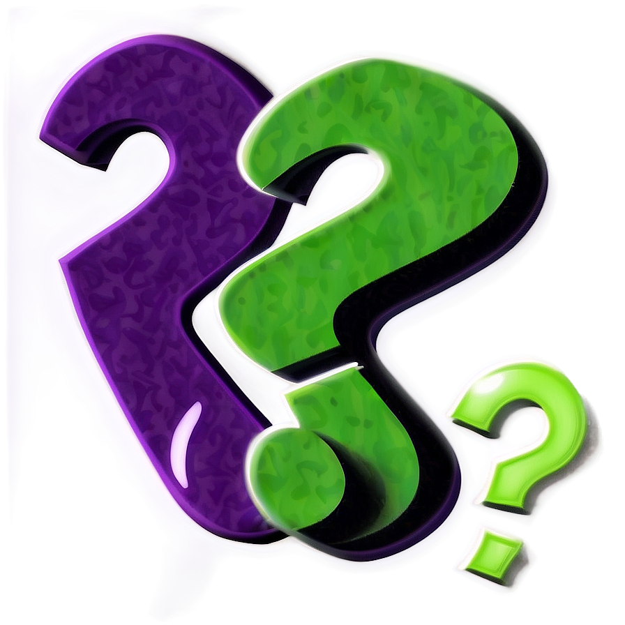 Sleek Riddler Question Mark Png Ssy