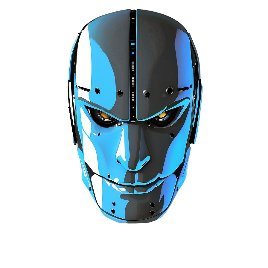 Sleek Robot Head Graphic Png 06212024