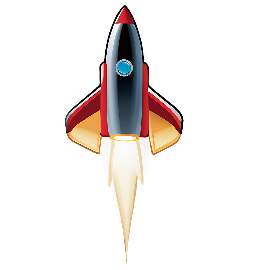 Sleek Rocketship Png Vyc24