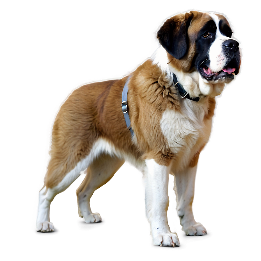 Sleek St Bernard In Motion Png 06292024