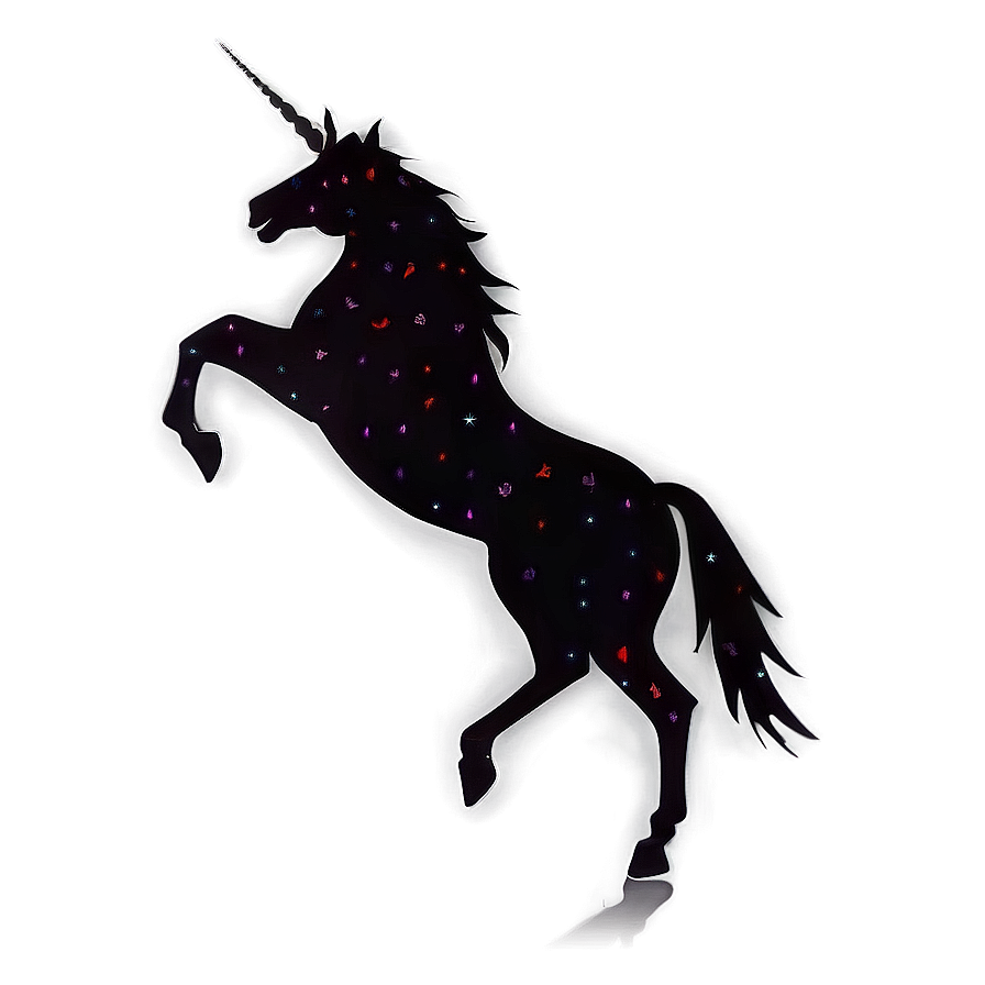 Sleek Unicorn Silhouette Png 06282024