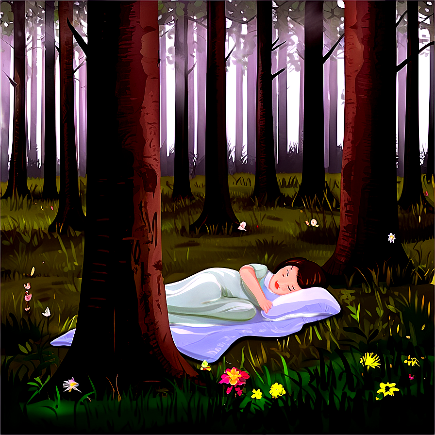 Sleep In Forest Png 05232024