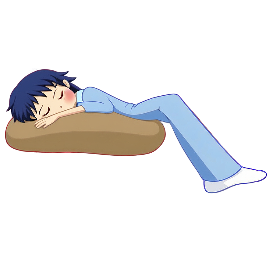 Sleeping Anime Character Png Foe