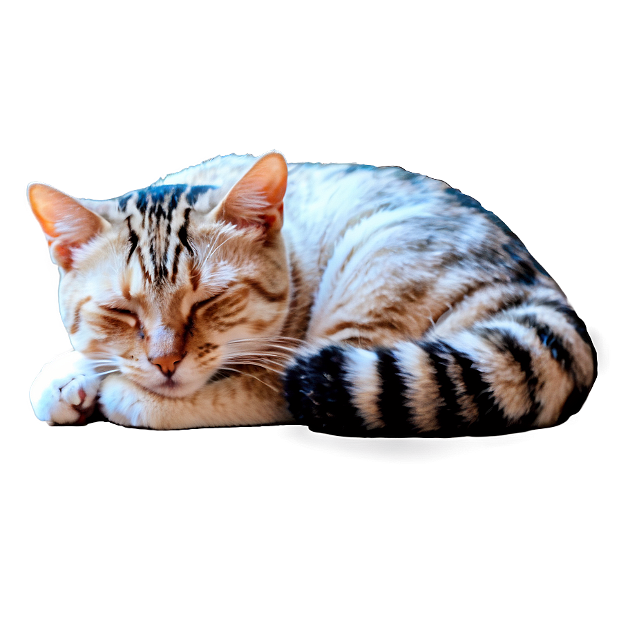 Sleeping Cat Png 39