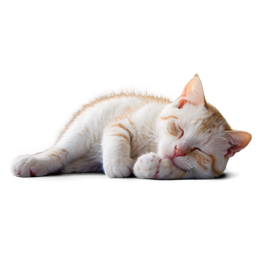 Sleeping Cat Png 46