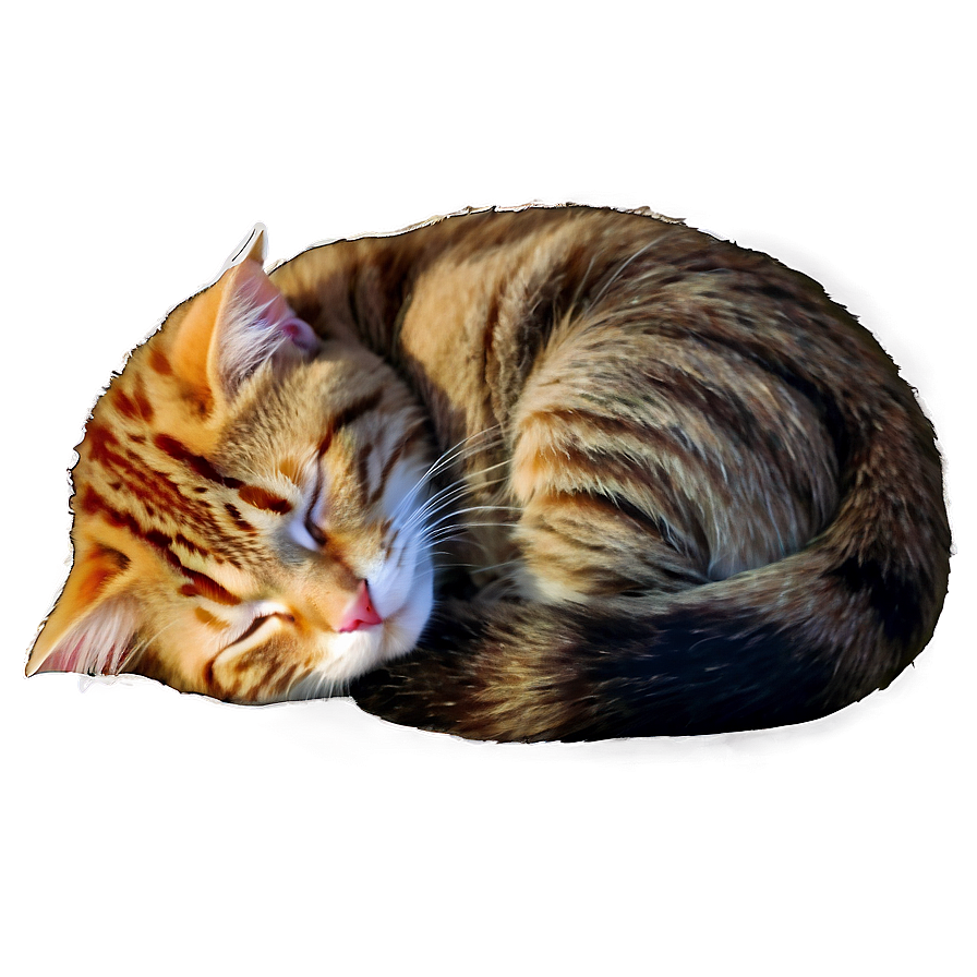 Sleeping Cat Png Jmq