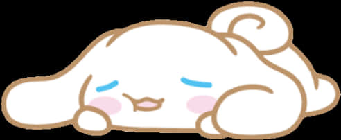 Sleeping Cinnamoroll Cute Sanrio Character