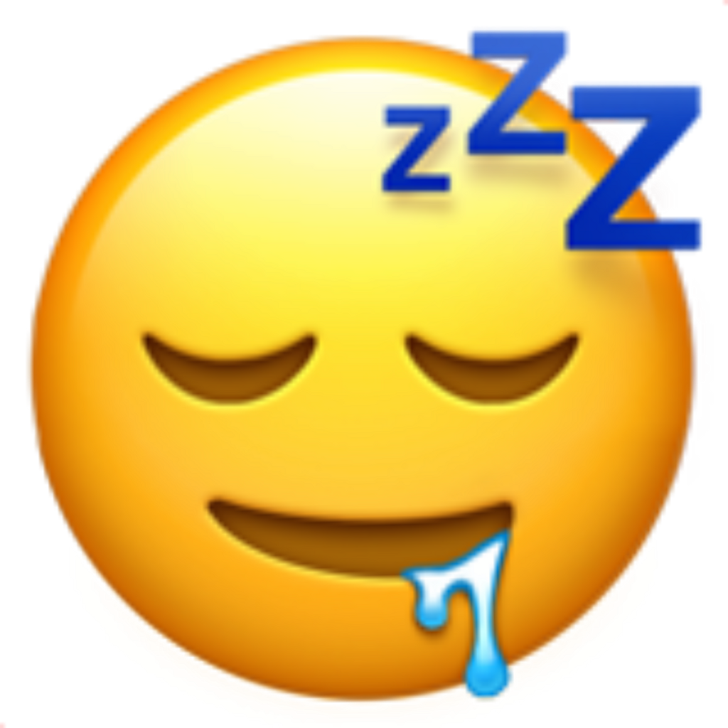 Sleeping Drooling Emoji