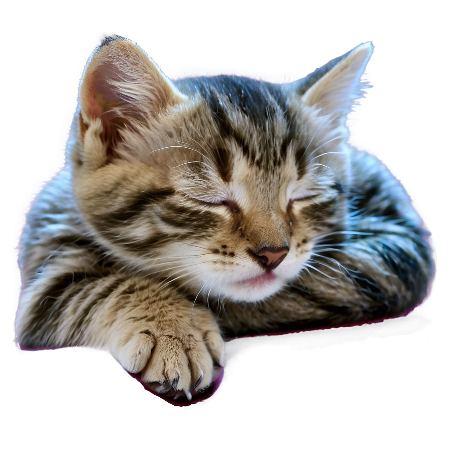 Sleeping Kitten Png Nvv