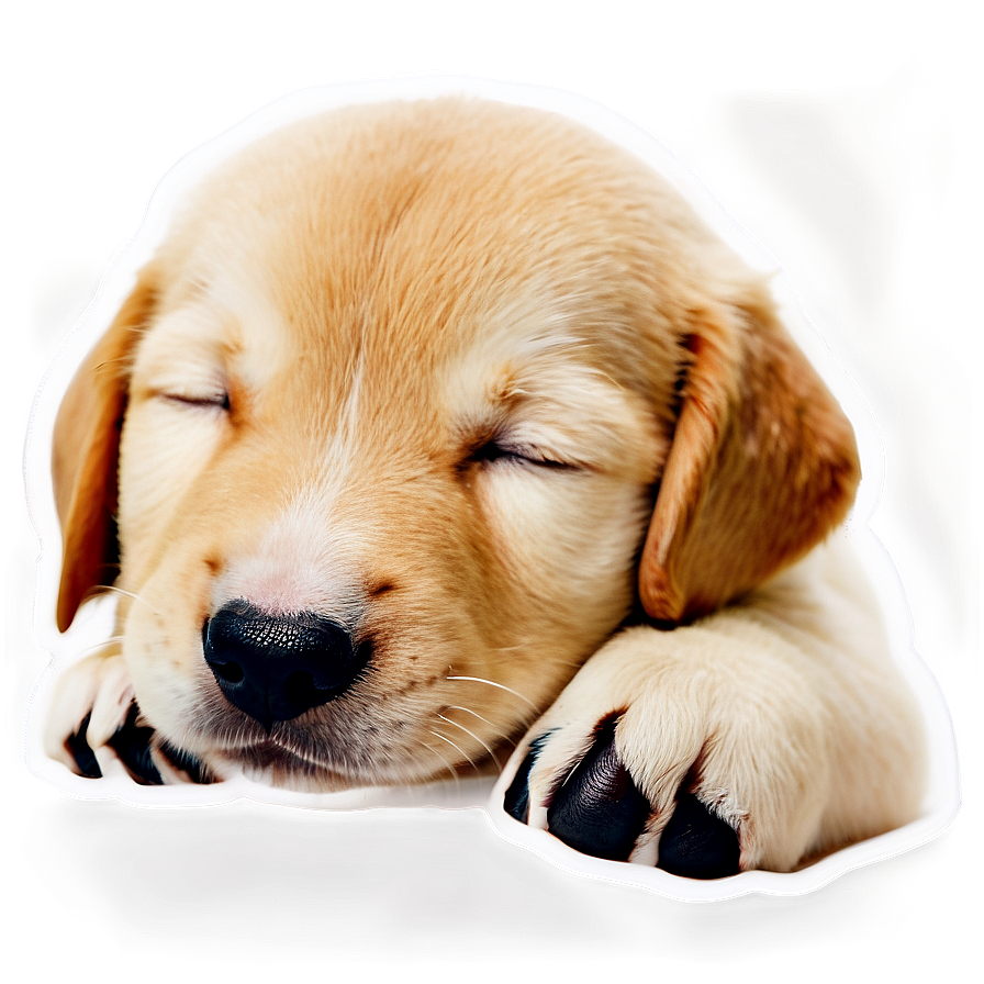 Sleeping Puppy Png 8