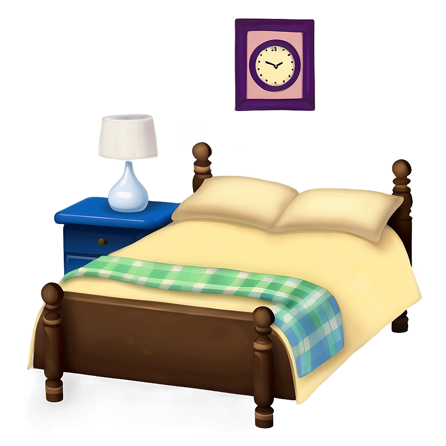 Sleepy Bed Emoji Png Est49