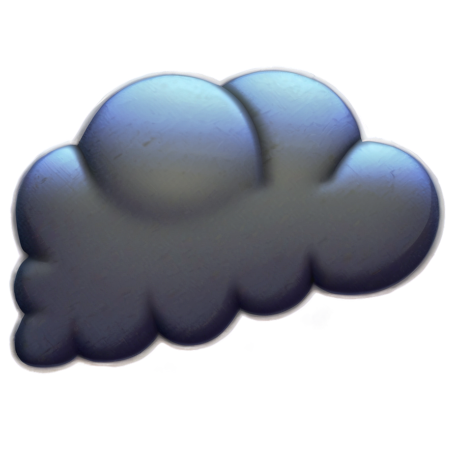 Sleepy Cloud Emoji Png 21