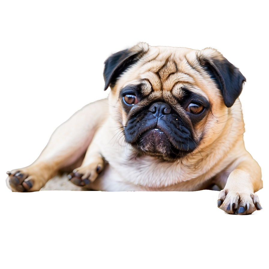 Sleepy Pug Png Mtg