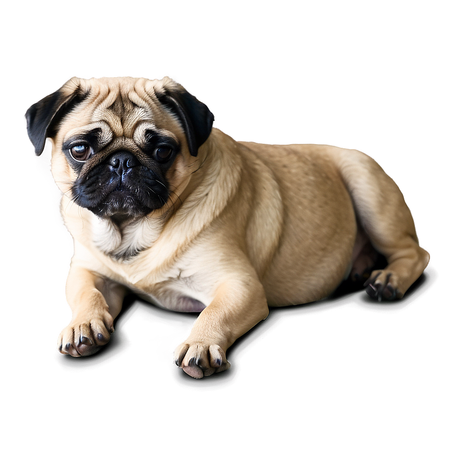 Sleepy Pug Png Rar