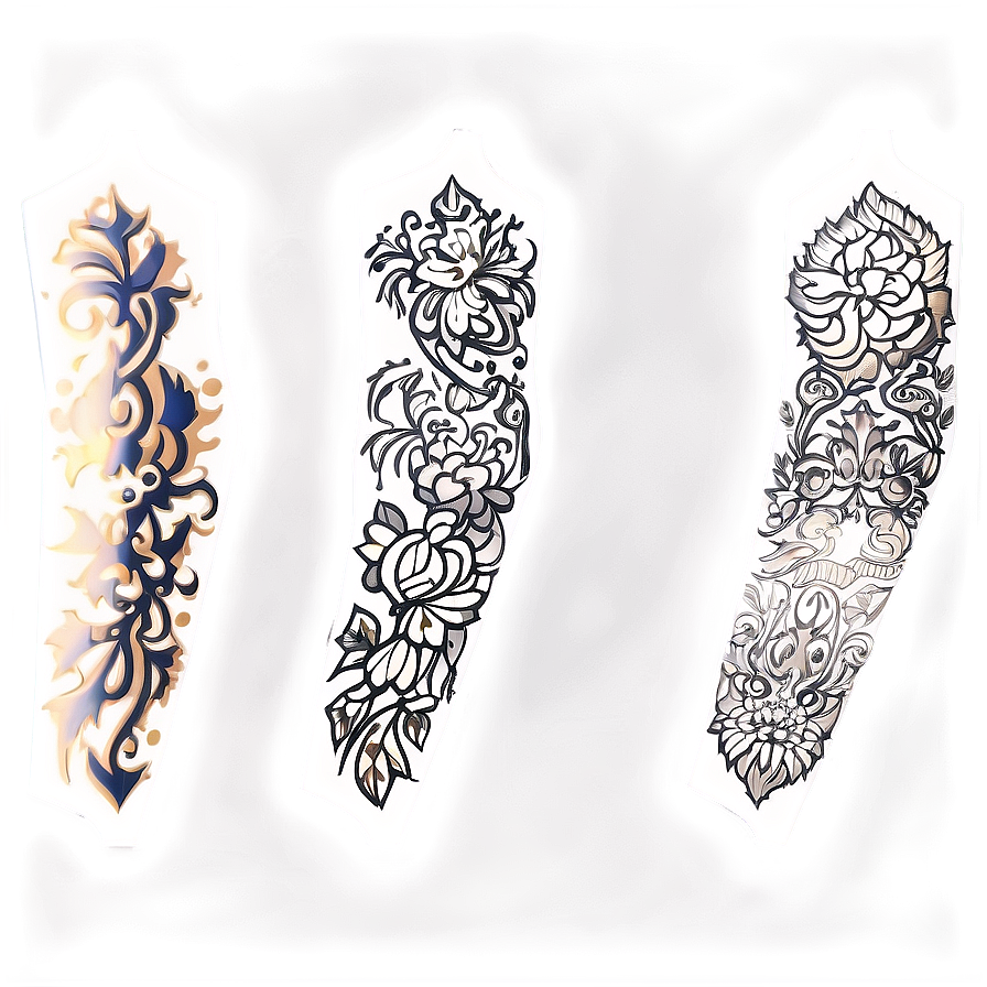 Sleeve Tattoo Stencils Png Dtj