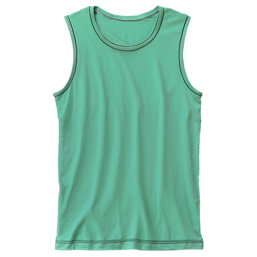 Sleeveless T-shirt Template Png Srs