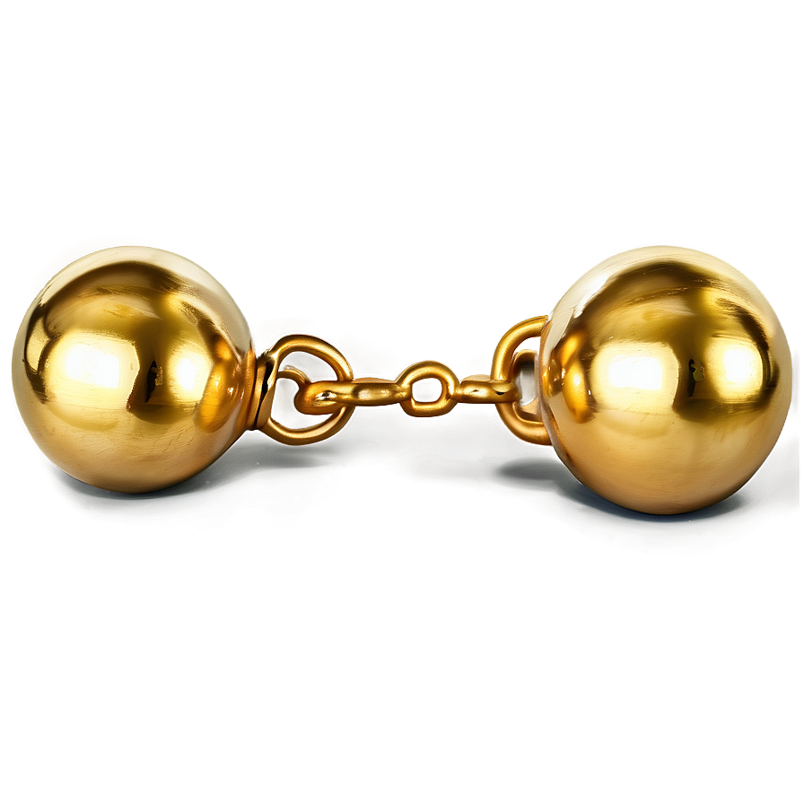 Sleigh Bell Gold Png Lfr23